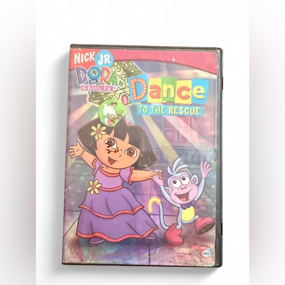 Nickelodeon Dora the Explorer Dance to the Rescue DVD - Purple, Pink, Yellow